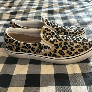 Vans cheetah. Classic Slip on. Size 11. Great condition